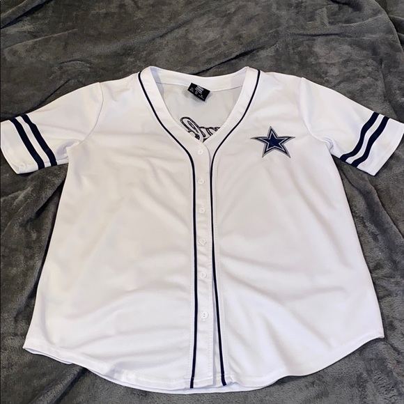 dallas cowboys baseball shirt